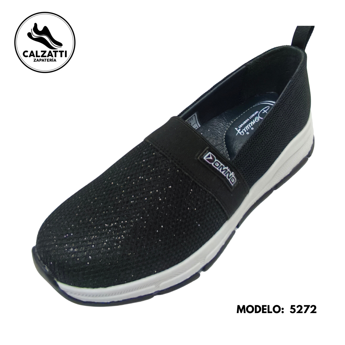 TENIS CASUAL PARA DAMA NEGRO